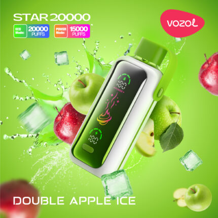 Vozol Star 20000 Double Apple İce