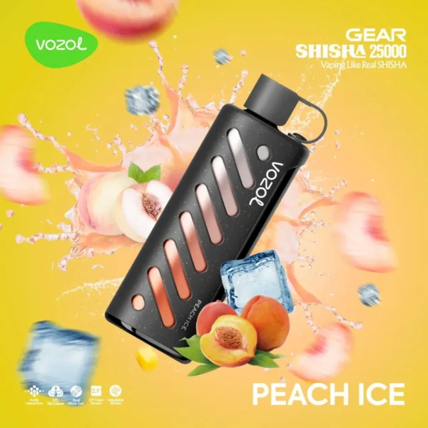 Vozol Gear 25000 Peach Ice