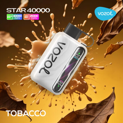 Vozol Star 40000 Tobacco