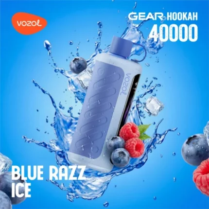Vozol Gear 40.000 Blue Razz Ice